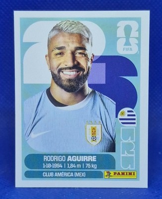 2026 Panini FIFA World Cup Sticker Rodrigo Aguirre #URU 19 - Uruguay