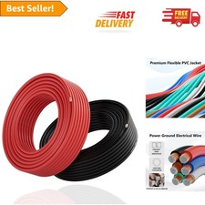 Flexible 18 Gauge Copper Clad Aluminum Wire 2-Pack for Automotive Home Use