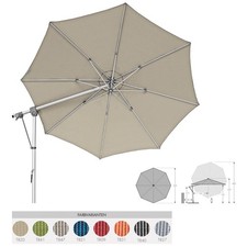 Doppler Expert 350 Pendelschirm Sonnenschirm 8 Farbvarianten Ampelschirm 438247