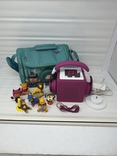 Tonies Toniebox Audio Player 10003 Pink w/7 Tonies Figures,Charger,Headphone,Bag