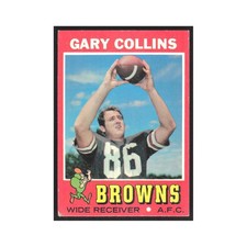 1971 Topps Gary Collins Browns #75