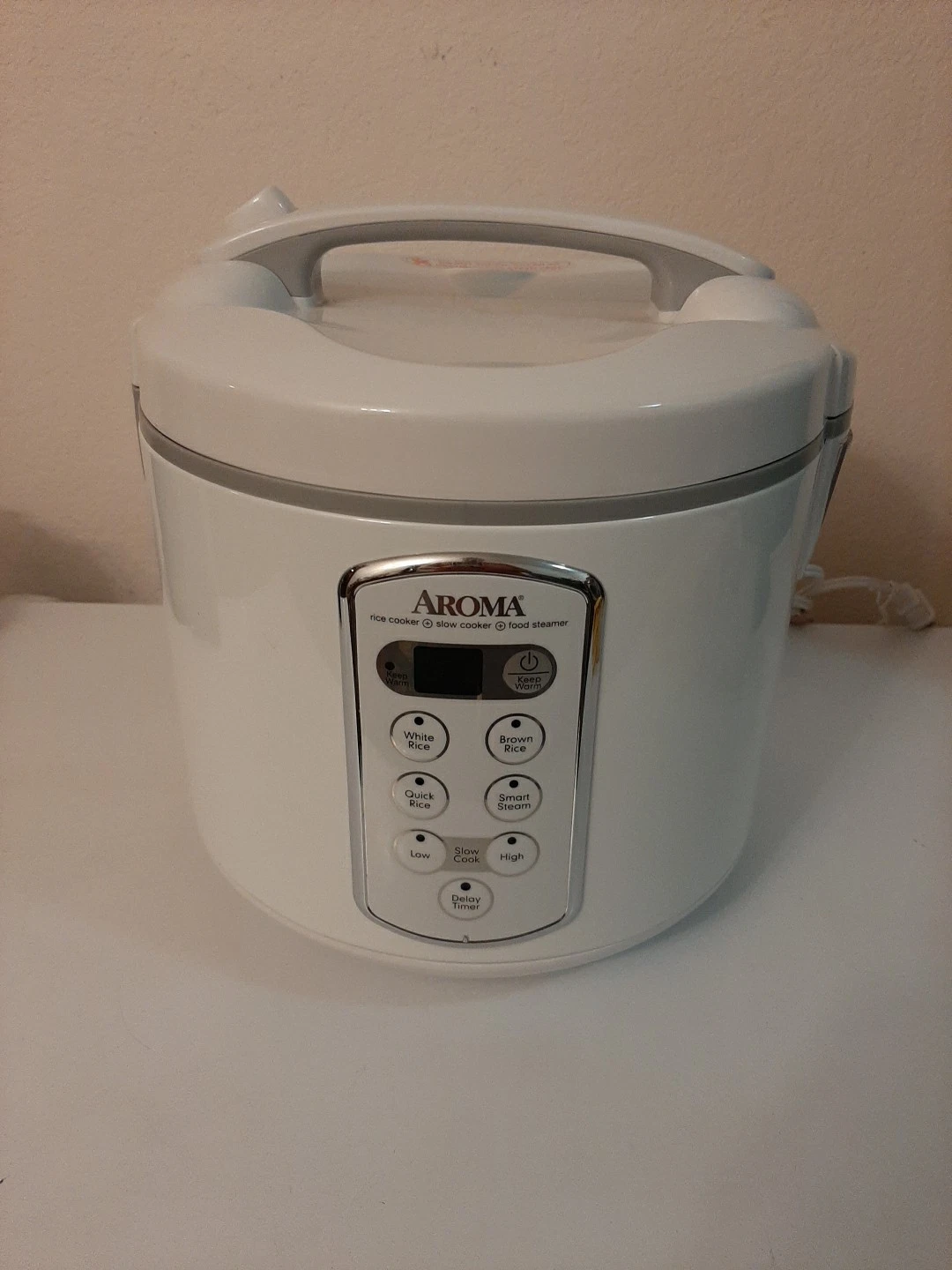 Aroma Professional 20Cup/3 Quart Digital Rice/Slow Steamer Cooker Arc-2000A