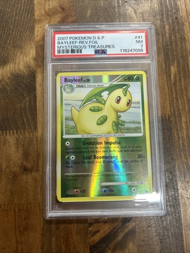 Bayleef graded PSA 7 for sale on eBay