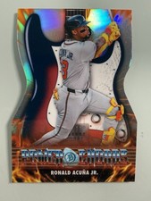 2026 Bowman Chrome Ronald Acuna Jr Power Chords Die Cut #PC-3 BRAVES