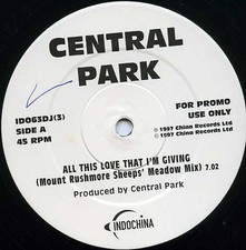 Central Park  - All This Love That I'm Giving (12", Promo)