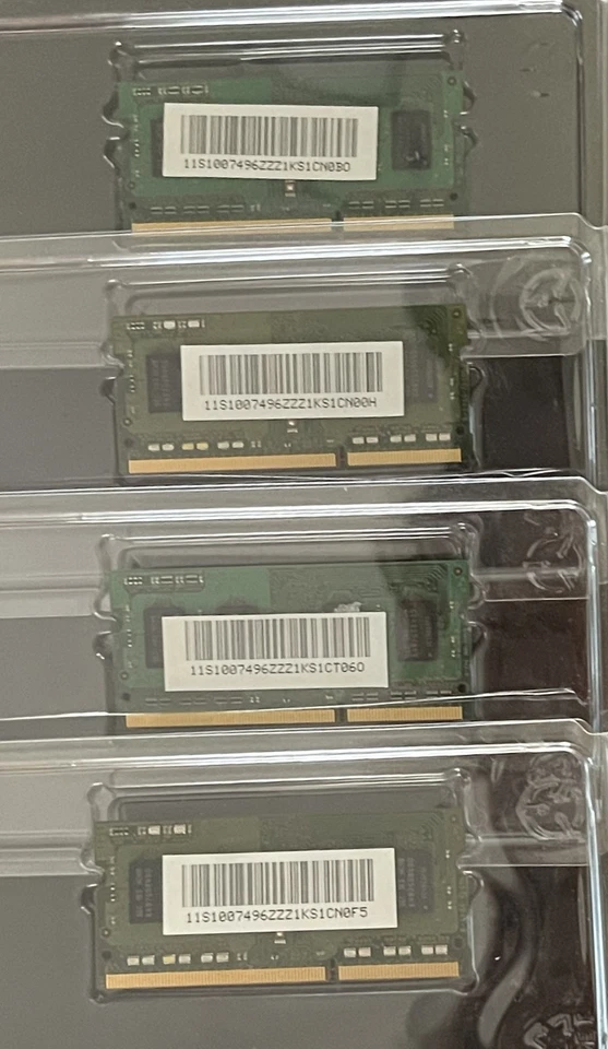 Samsung 2GB 1RX8 PC3-10600S DDR3 1333mhz 204pin Memory RAM CL9 [PACK OF 8] - Image 2 of 4
