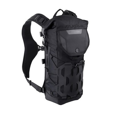 Oxford Atlas B-10 Advanced Motorrad wasserdichter Rucksack UV-beständig schwarz