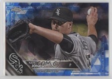 2016 Topps Box Set Chrome Sapphire Edition /250 Nate Jones #679 7k6