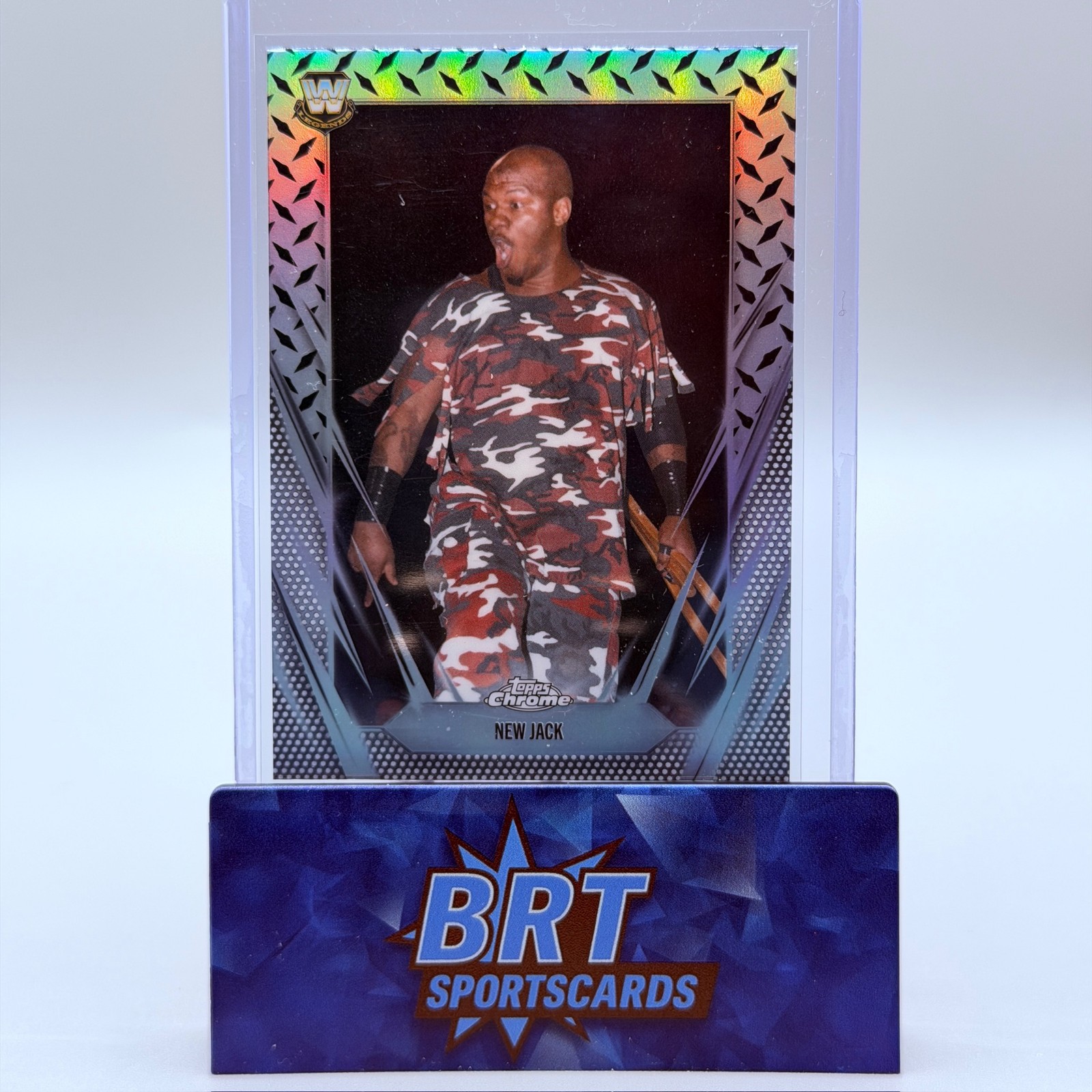 2026 Topps Chrome WWE New Jack X-Fractor #110