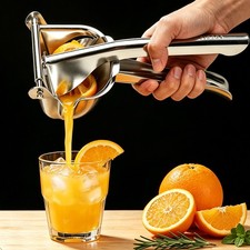 Lemon Squeezer Stainless Steel Manual Citrus Press Juicer Heavy Duty Rustproof