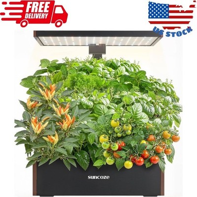 Hydroponics Growing System Kit, 20 Pods Indoor Herb Garden with 10L Water Tank