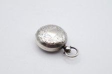 Antikes Sterling Silber Sovereign Etui gepunzt Birmingham 1906
