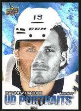2025-26 Upper Deck UD Portraits #P3 Matthew Tkachuk - HKY