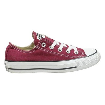 CONVERSE Chuck Taylor All Star Damen Sneaker Niedrig Rot Canvas UK 3.5 Classic