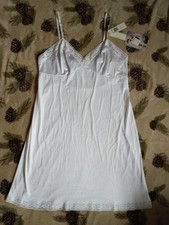 Vintage Vanity Fair Full Chemise Slip Lingerie Antron Nylon Size 40 Original Tag