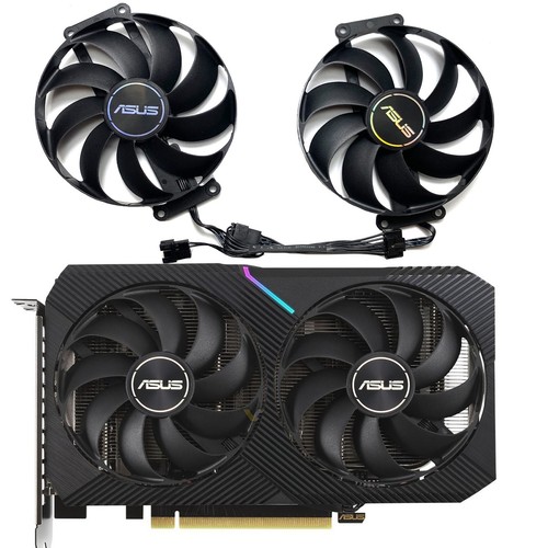 90MM Graphic Card Cooling Fans for ASUS RTX3060ti 3060 3050 DUAL MINI OC V2 - Afbeelding 2 van 18