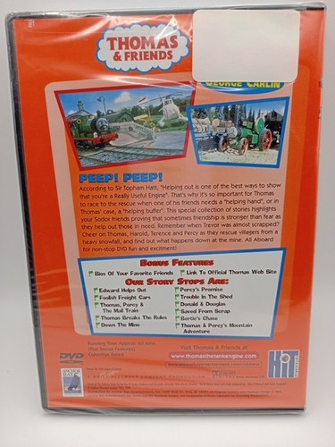 Thomas & Friends Thomas & His Friends Help Out 60 Minutes DVD 2002 New Sealed - Picture 4 of 11