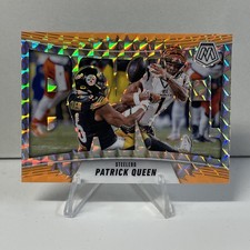 2025 Panini Mosaic - Bang! Patrick Queen #12 Orange Fluorescent Mosaic Prizm