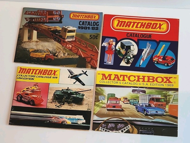 Matchbox Catalogs 1969 Fred Bronner 1974 1976 1981/82 Regular & Superfast