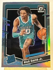 2023-24 Panini Donruss Optic Nick Smith Jr. Rated Rookie Silver Prizm #224  ￼