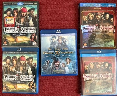 Pirates of the Caribbean - On Stranger Tides / At World's End / Dead Men Tell No
