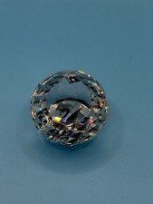 Statuina fermacarte Swarovski cristallo cigno nero SCS 92-95 rinnovo 1,6"