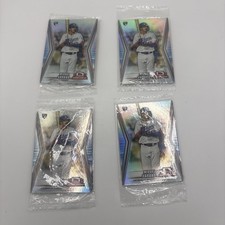Four 2023 Topps International Trading Card Day Los Angeles Dodgers Packs- Sealed