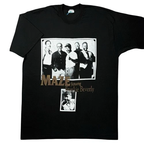 90s Maze Featuring Frankie Beverly LIVE Concert Soul R&B 1990s vintage concert t-shirt, vintage, size XL, single stitch, B+ condition