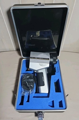 Minolta Land Cyclops 52 Handheld Infrared IR Thermometer Pyrometer w/ Case & Key