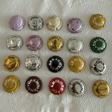 20  Champagnerdeckel, Sektdeckel, Capsules, Champagner, Sekt, Deckel, Deko-10