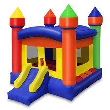Commercial Castle Bounce House - 100 PVC Bouncer - Inflatable Only 13' x13'