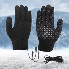 Heated Gloves Electric Hand Warmers Windproof Thermal Winter