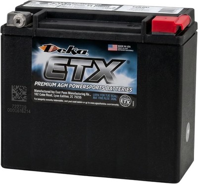 Deka Power Sports ETX20L Battery