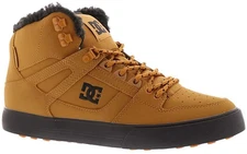 DC Mens Pure Ht Wc Wnt Hightop Shoes - Wheat / Black - Authentic New