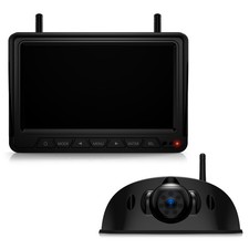 HD 1080P 7" Wireless Backup Camera System for RVs - Easy Install, Clear Vision