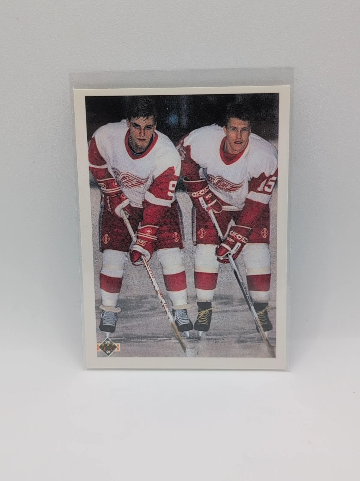 1990-91 Upper Deck Young Guns CL Sergei Fedorov/Johan Garpenlov Rookie #521