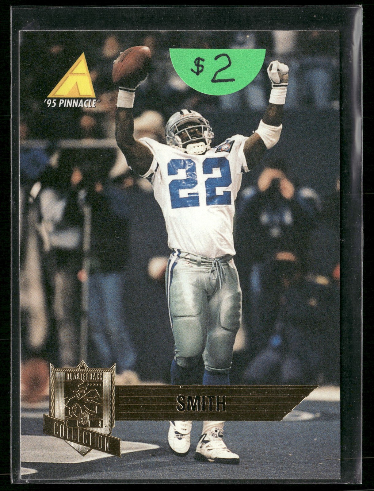 1995 Pinnacle Club Collection #231 Emmitt Smith Dallas Cowboys