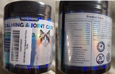 Calming  Joint Care Chews for Cats All ages, 200 soft chews, Exp 11/2027