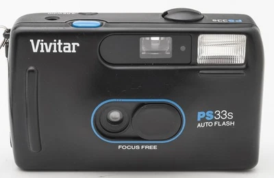 Vivitar PS 33s Auto Flash Kompaktkamera Kamera Kleinbildkamera - Bild 1 von 3