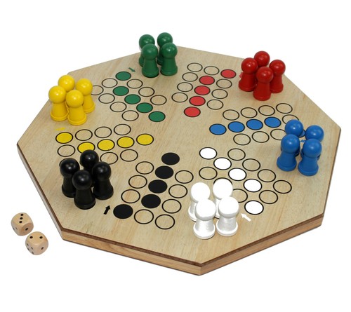 Alldoro - XXL Ludo Spiel, Riesenludo Für Drinnen & Draußen
