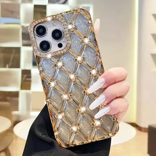 Fancy Handyhülle Glitzer Beschichtung Diamant für Handy 16 15 14 Pro Max Plus - Bild 3 von 5