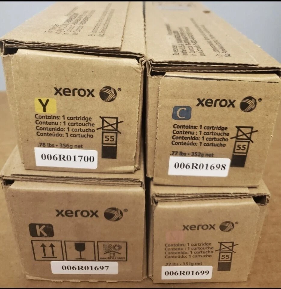 Xerox 006R01697 006R01698 006R01699 006R1700 KCMY Full Set - Image 2 of 2