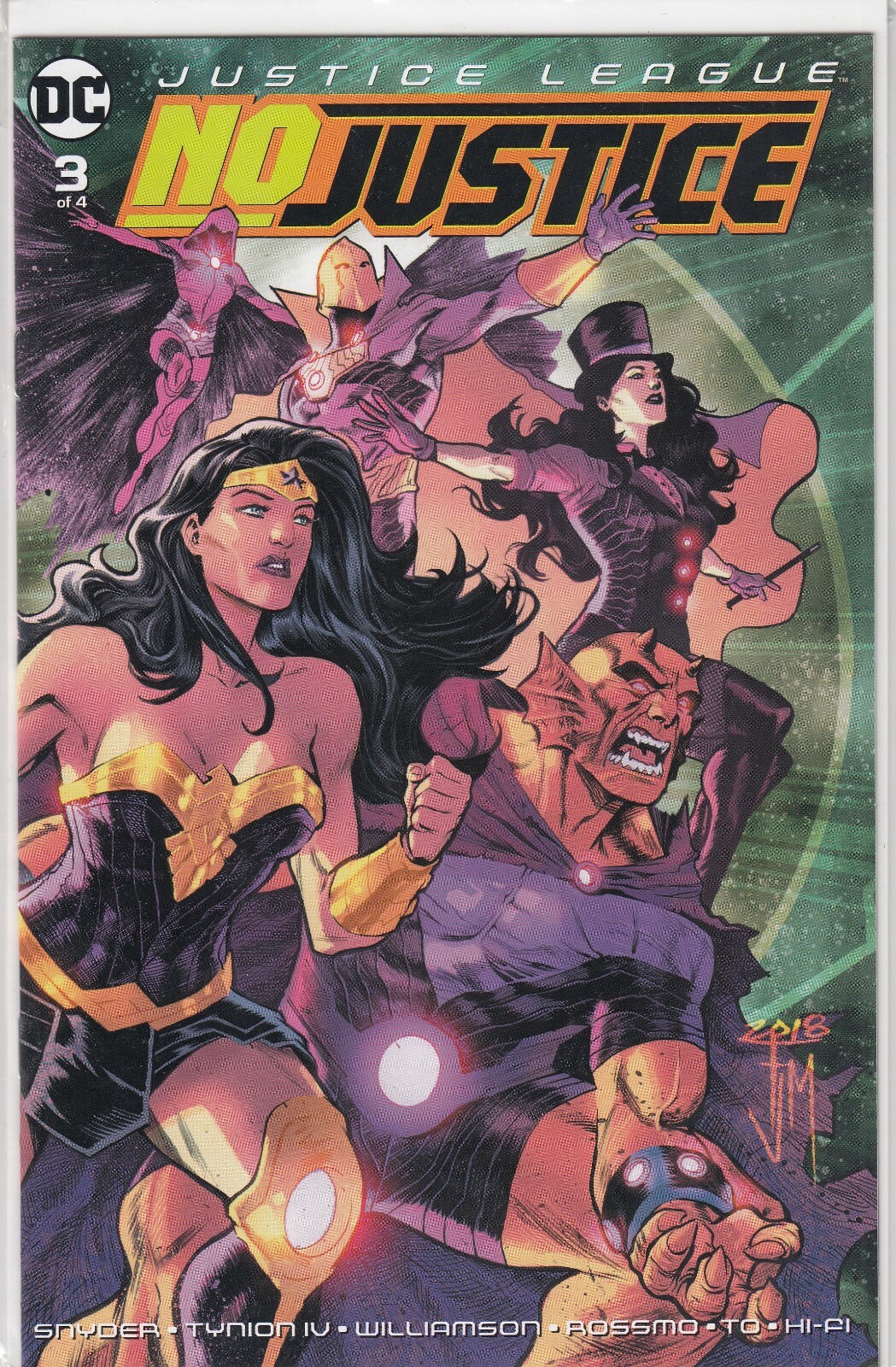 Justice League No Justice #3 Main Cover New/Unread DC Comics 2018