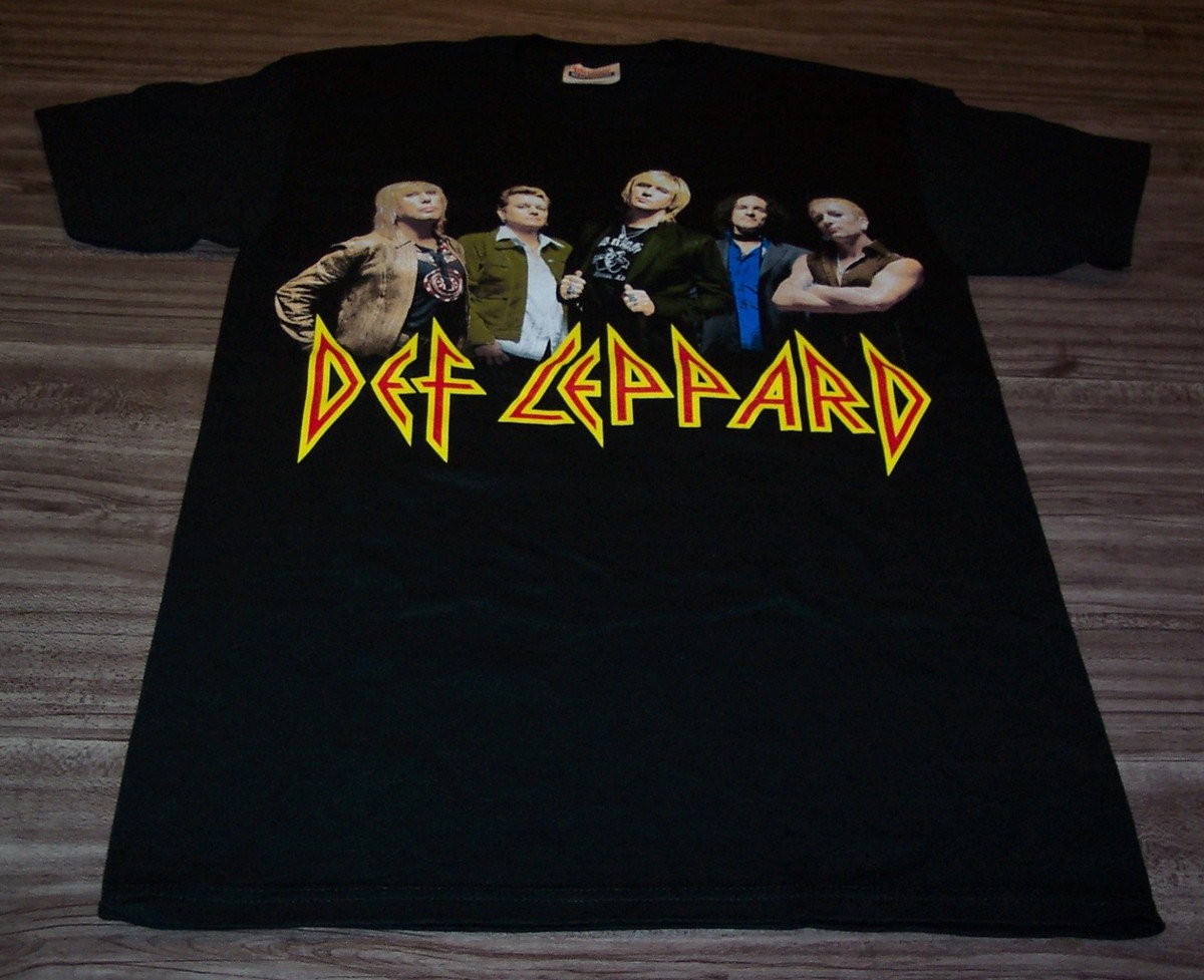 DEF LEPPARD 2007 TOUR CONCERT T-Shirt MENS SMALL NEW | eBay
