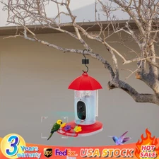 Outdoor Intelligent Video Bird Feeder,Smart Bird Feeder With Camera For With AI
