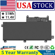 6Cell CI03XL 11.4V 51Wh Battery for HP ProBook Fit 640 645 650 655 G2 G3 T7B31AA