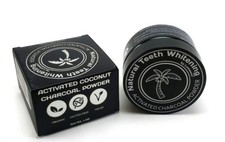 NATURAL TEETH WHITENING POWDER 100 ORGANIC COCONUT ACTIVATED CHARCOAL