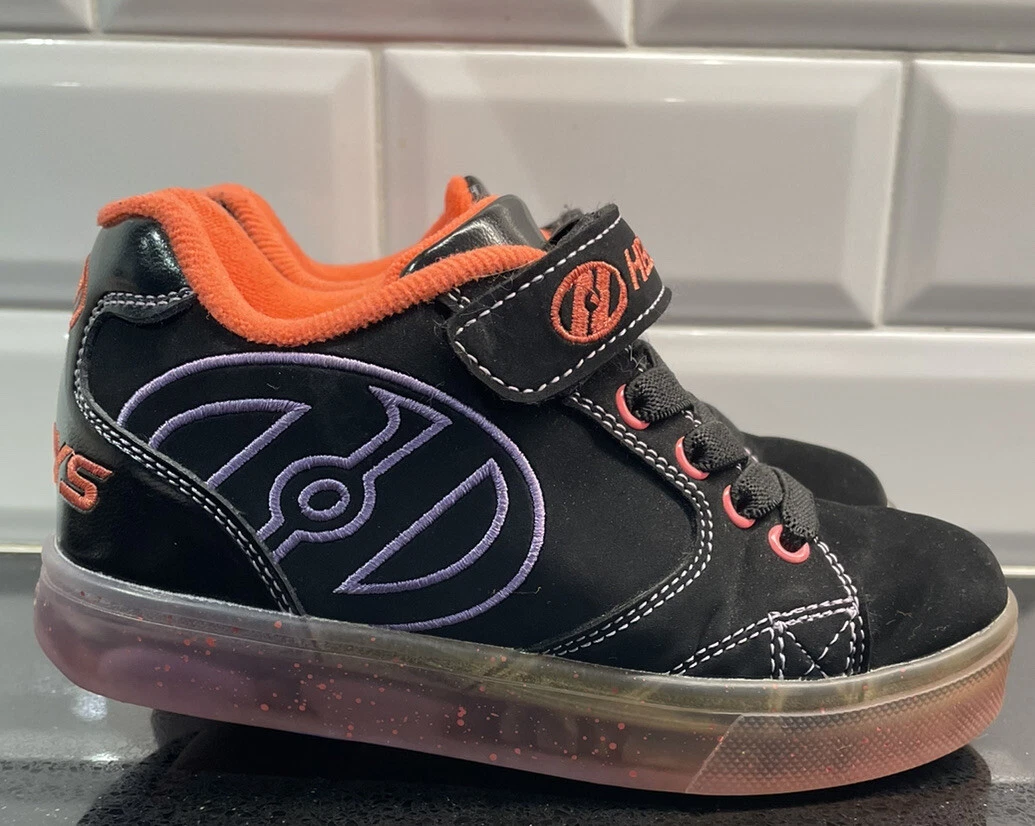 træ eksistens pubertet HEELYS Vopel X2 Youth WHEELED SNEAKERS/SHOES Black/Multi Fabric Sz 13C |  eBay