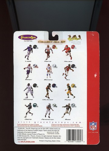 TOM BRADY ( 5" ) ( 2005 ) NFL GRACELYN RE-PLAYS SERIES #1 ACTION FIGURE PATRIOTS - Picture 5 of 5