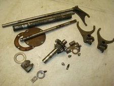 1955 Ferguson TO-35 Gas Tractor Transmission Shifter Forks and Parts Gears